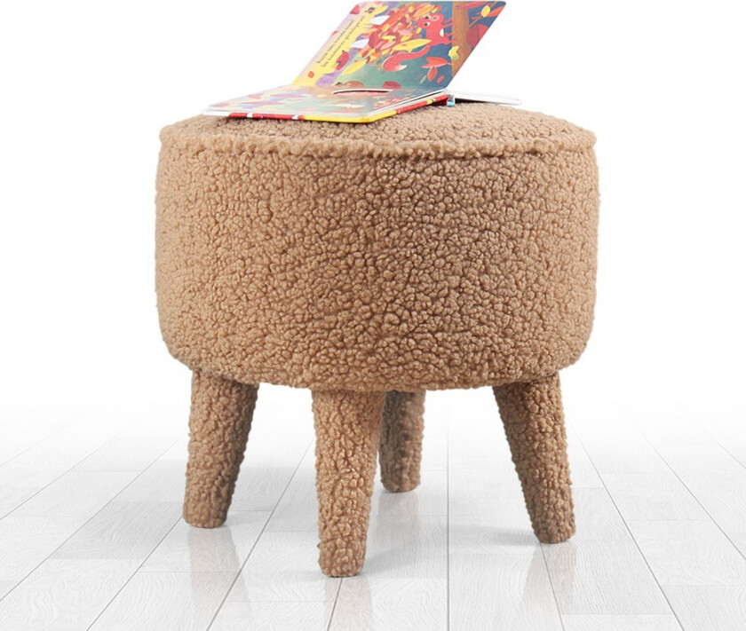 Anaro Sittepuff Rund - Brun