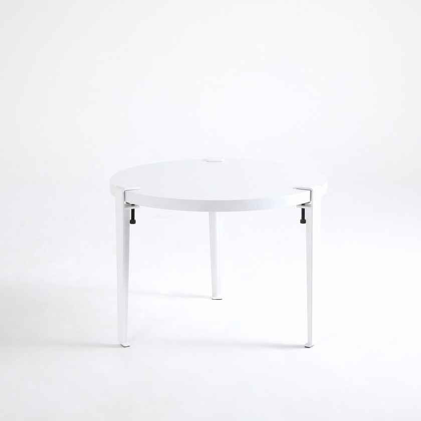 Fregoia Sofabord 60 cm Hvit - Hanah Home