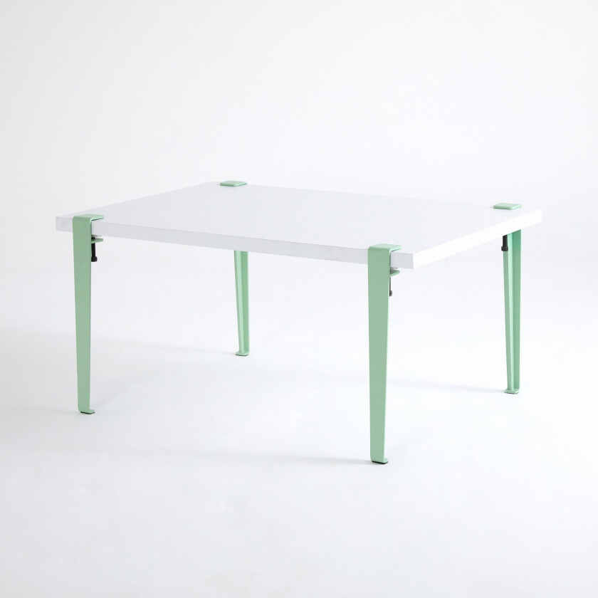 Neda Sofabord 90x60 cm Hvit/Blå/Grønn - Hanah Home