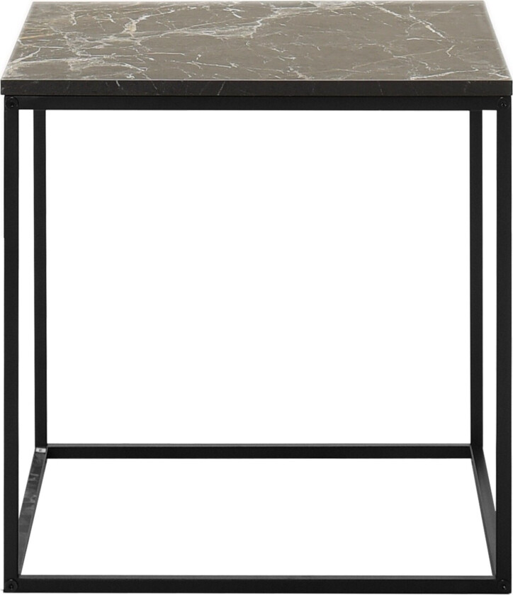 Ajmit Sidebord 50x52 cm Svart - Hanah Home