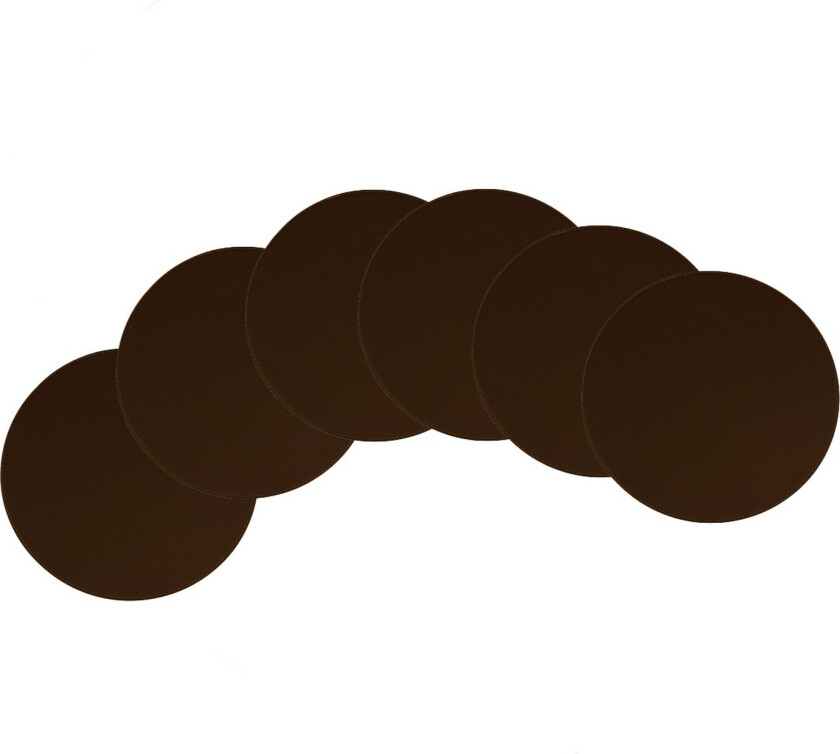 Moana Glassunderlag Ø10 cm - Svart