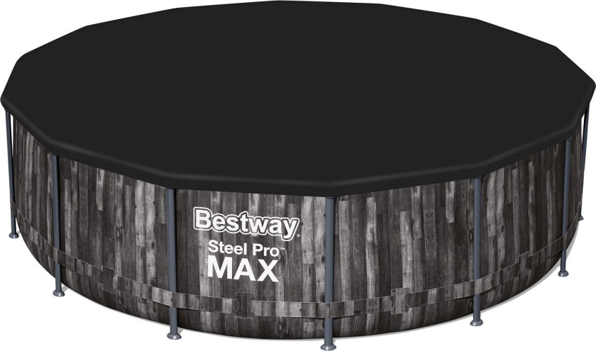 Bassengtrekk Flowclear™ 4,27 m Svart - Bestway