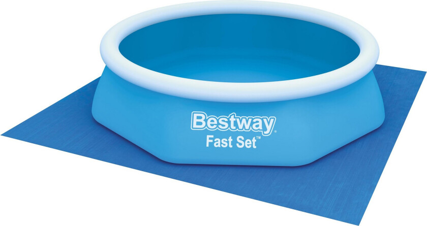 Flowclear Underlagsduk for basseng 2,44 m Blå - Bestway