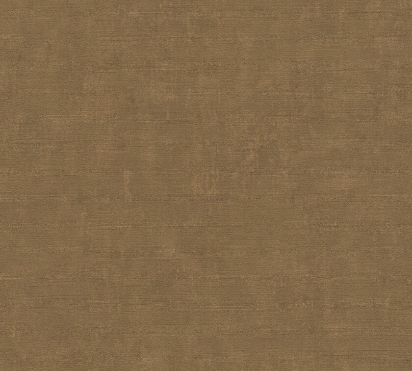 Glatt Tapet Cuba Uvevd Brun - AS Creation