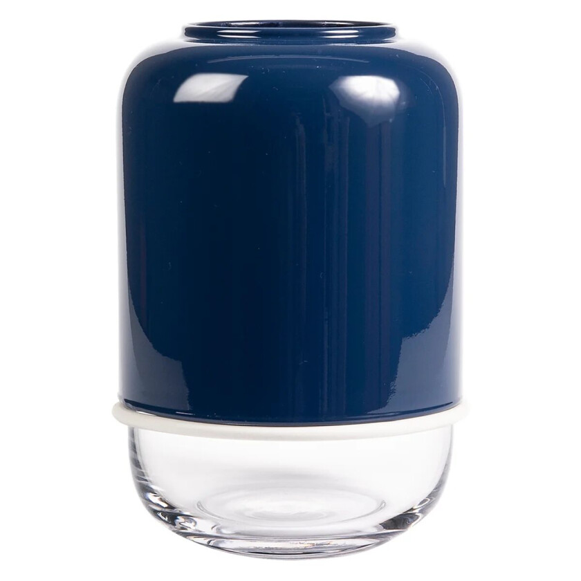 Capsule justerbar vase 18–28 cm Marineblå-klar