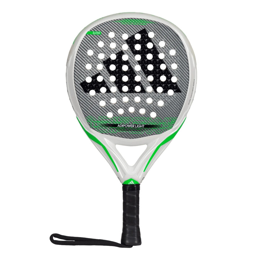 adidas Adipower Light 3.3, padelracket for viderekomne, unisex WHITE/GREEN