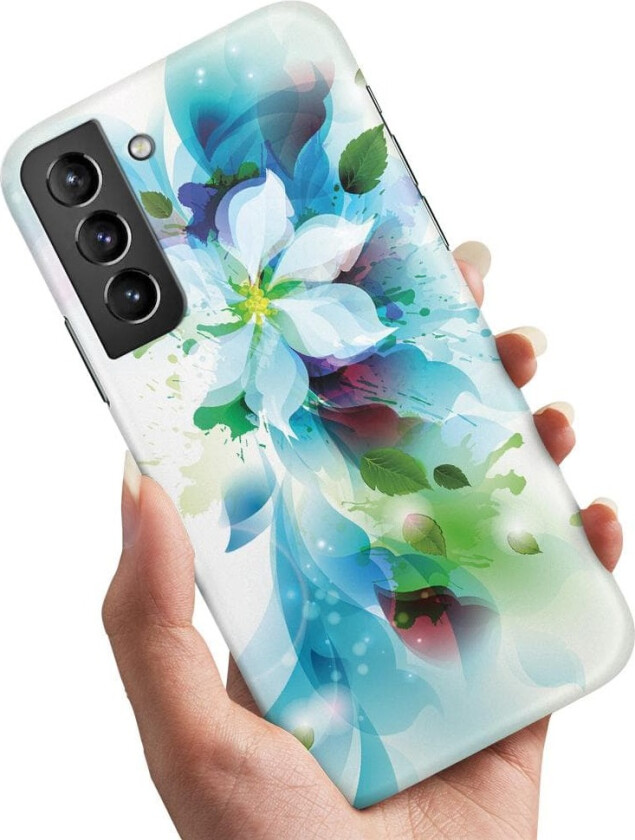 Samsung Galaxy S21 - Deksel/Mobildeksel Blomst