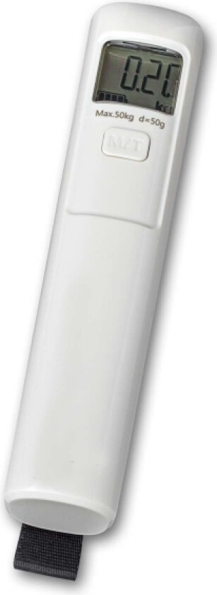 Maul Maultrek Bagasjevekt Veieområde (Maks.) 50 Kg Lesbarhet 50 G Hvit (1615002)