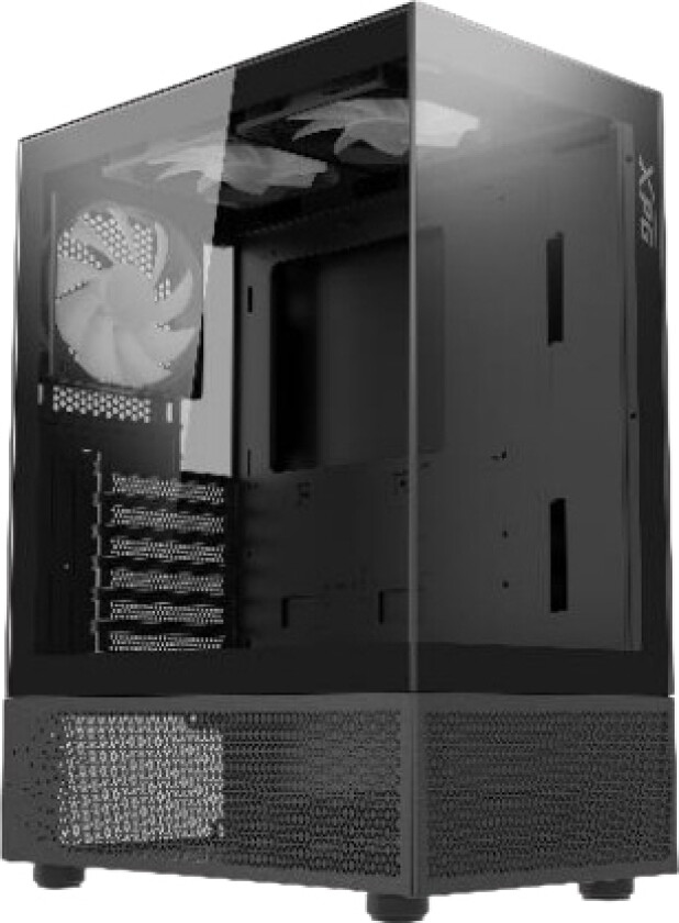Xpg Invader X Mini Kompaktes Mid-Tower-Case Black