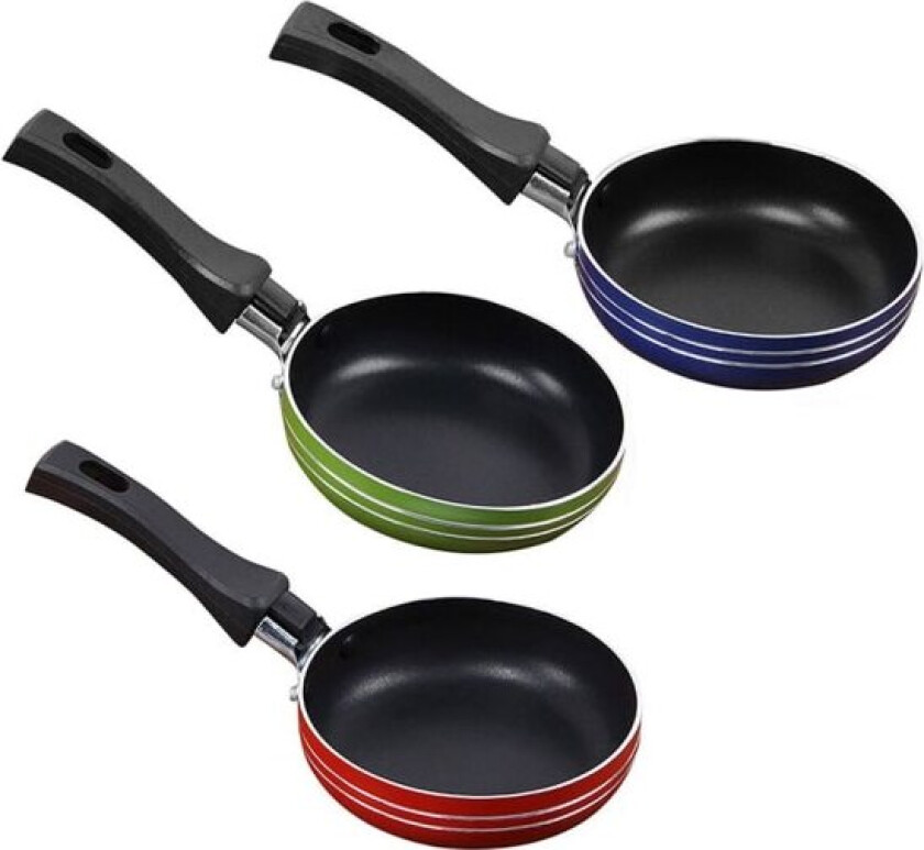 1 stk. Mini stekepanne Non Stick Pan Egg Omelett Frokost Omelett 14 cm