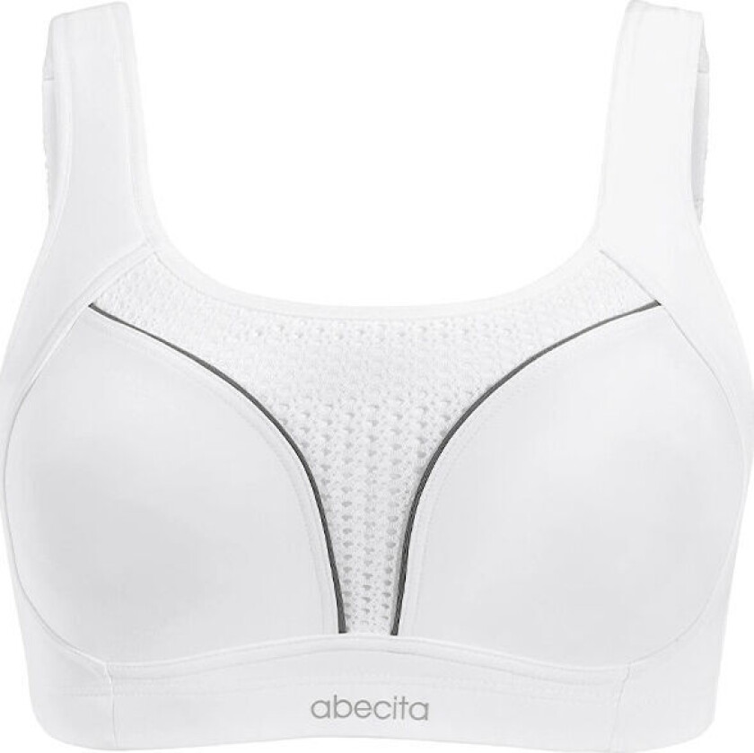 Dynamic Sports Wireless Bra White/Grey 75C