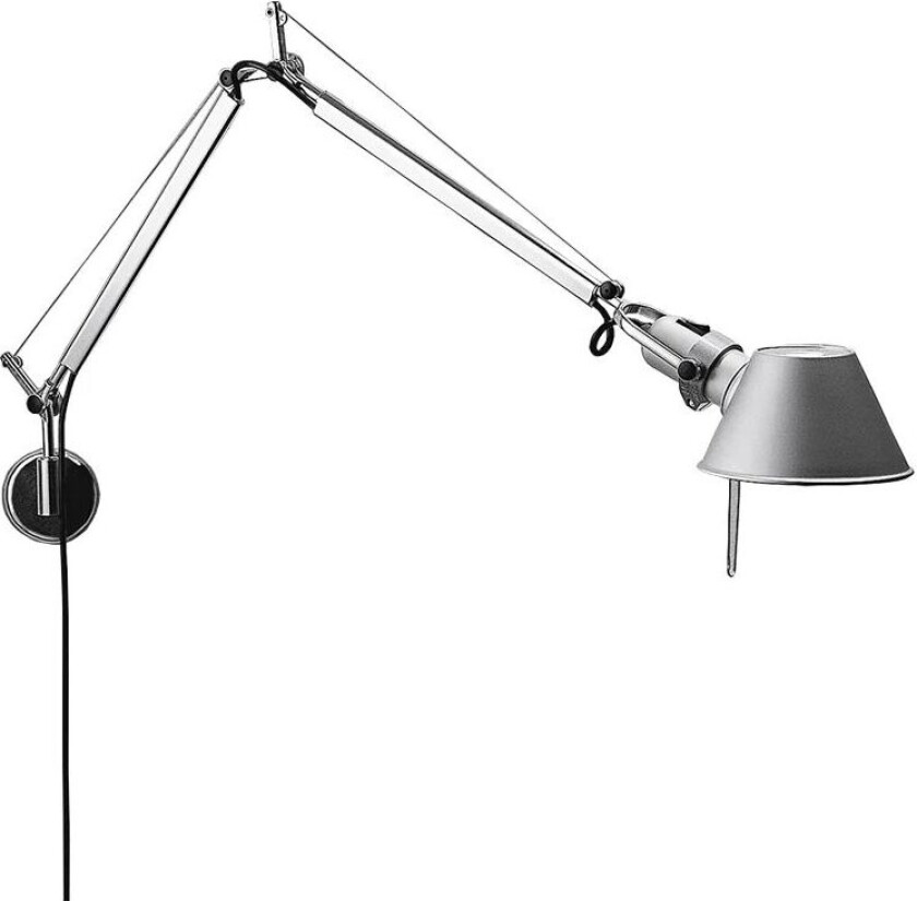 Tolomeo Mini vegglampe aluminium