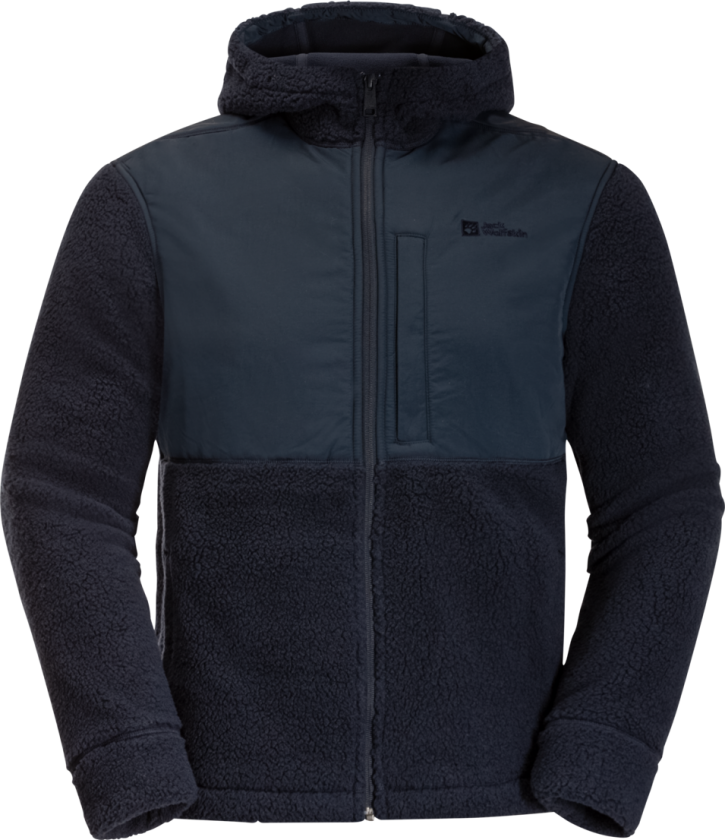 Men's Felslicht Hooded Jacket XXL, Night Blue