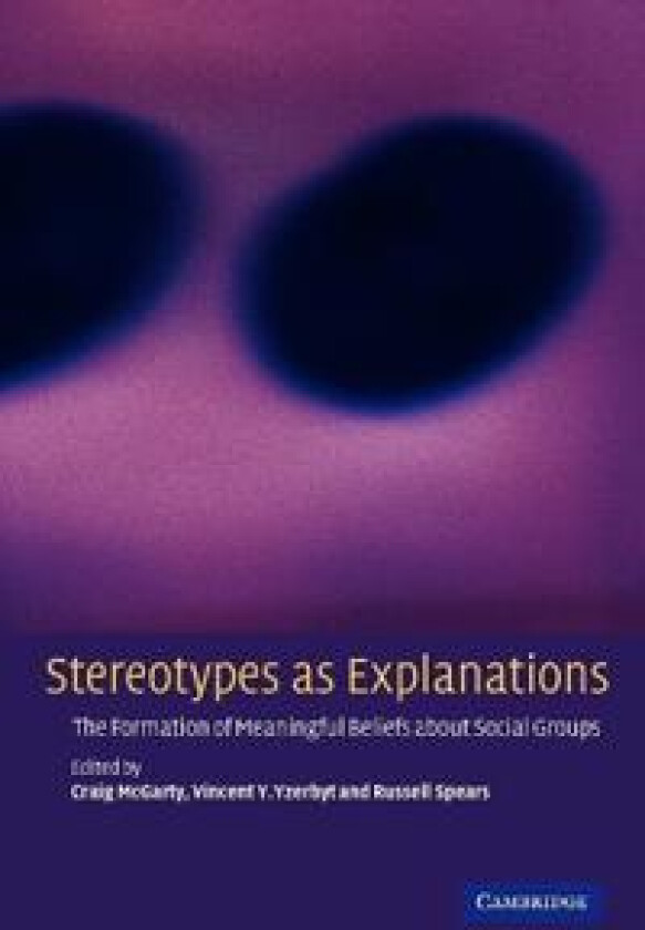 Stereotypes as Explanations