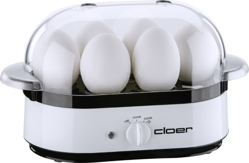 6081 - Eggkoker - 350 W - Hvit