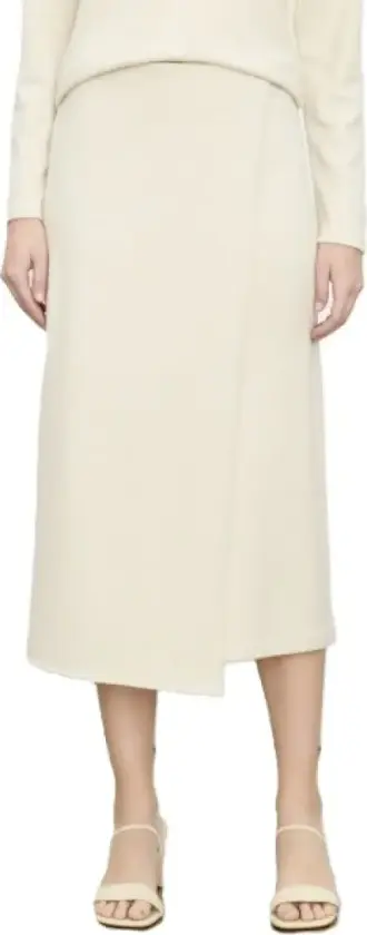 Dame, Skjørt, Beige, L