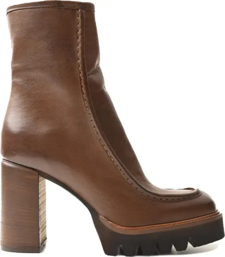 Dame, Sko, Brun, 40 EU