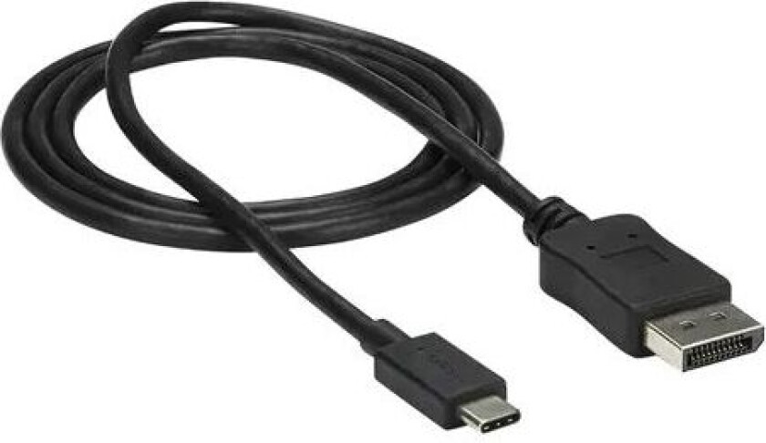 Startech Usb C To Displayport Adapter Cable 1m Usb-c Hann Displayport Hann