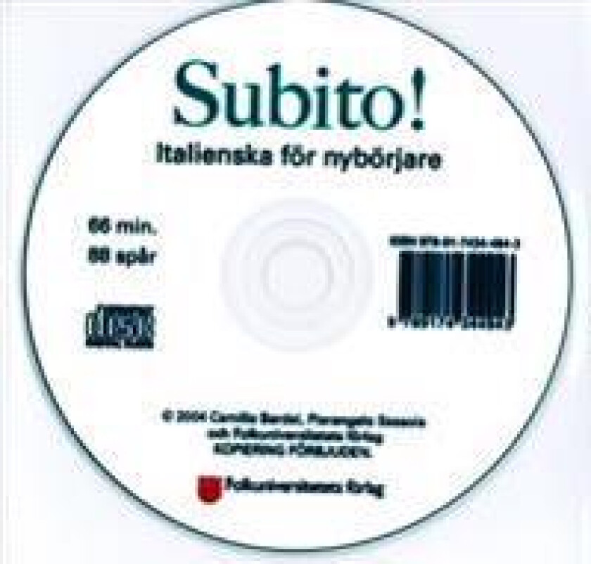 Subito! cd audio