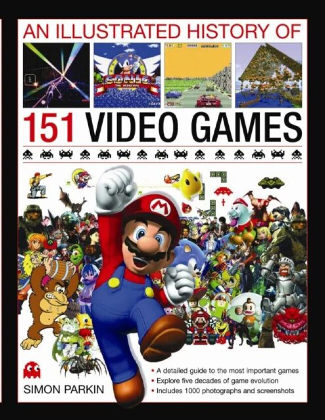 Illustrated History of 151 Videogames av Simon Parkin
