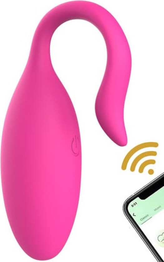 App-Controlled Vibrating Egg Fjernstyrt vibrator
