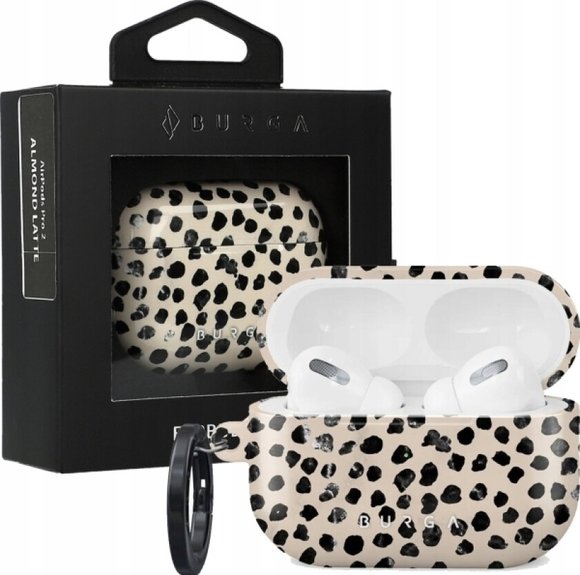 Slowmoose Burga - Beskyttelsesdeksel For Airpods Pro 2 (Mandel Latte)