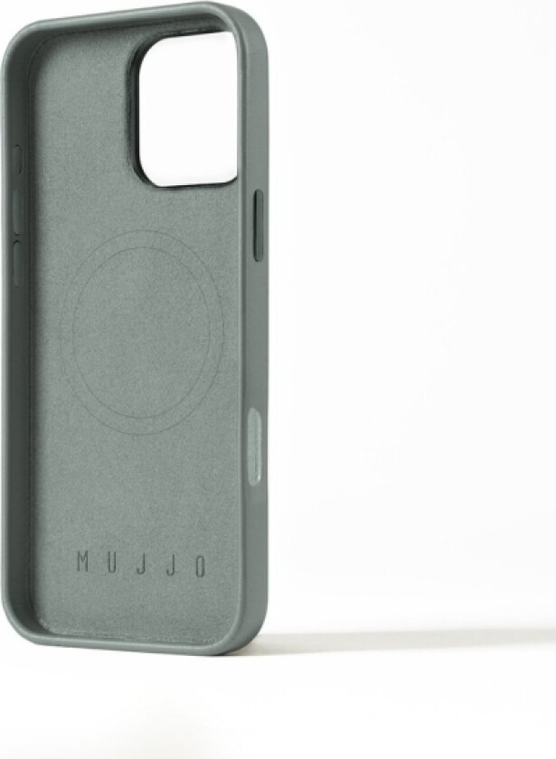 Mujjo Leather Case For Iphone 16 Pro Max - "Limited Edition" Green Smoke