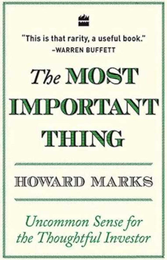 The most important thing