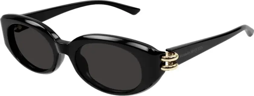 Alexander McQueen, Dame, Accessories, Svart, 50 MM
