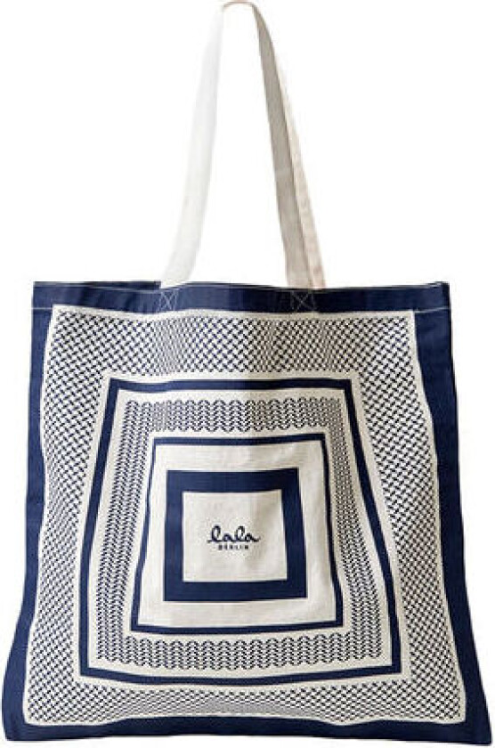 Lala Berlin Tote Maja - Heritage Stripe Navy One Size