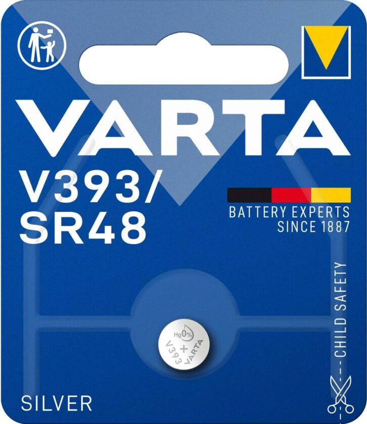 VARTA Silver Coin knappcellebatteri V393/SR48