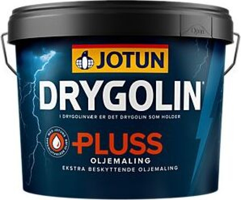 Drygolin Pluss Oljemaling Hvit 10l