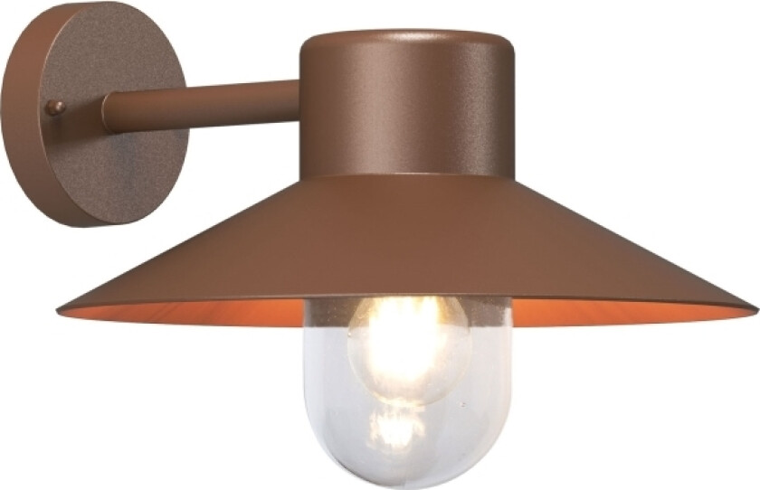 Victor Väggarmatur E27-Sockel Ip44 Corten