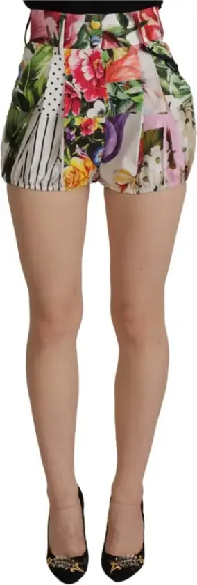 Dame, Shorts, Flerfarget, M