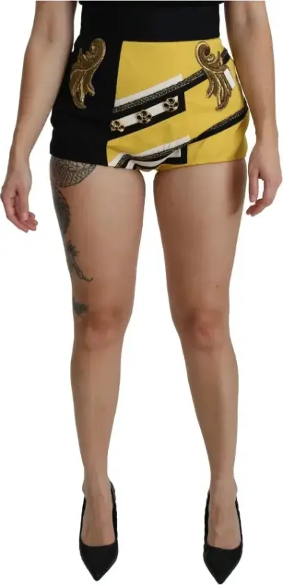 Dame, Shorts, Flerfarget, 2XS