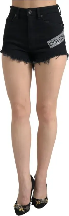 Dame, Shorts, Svart, L