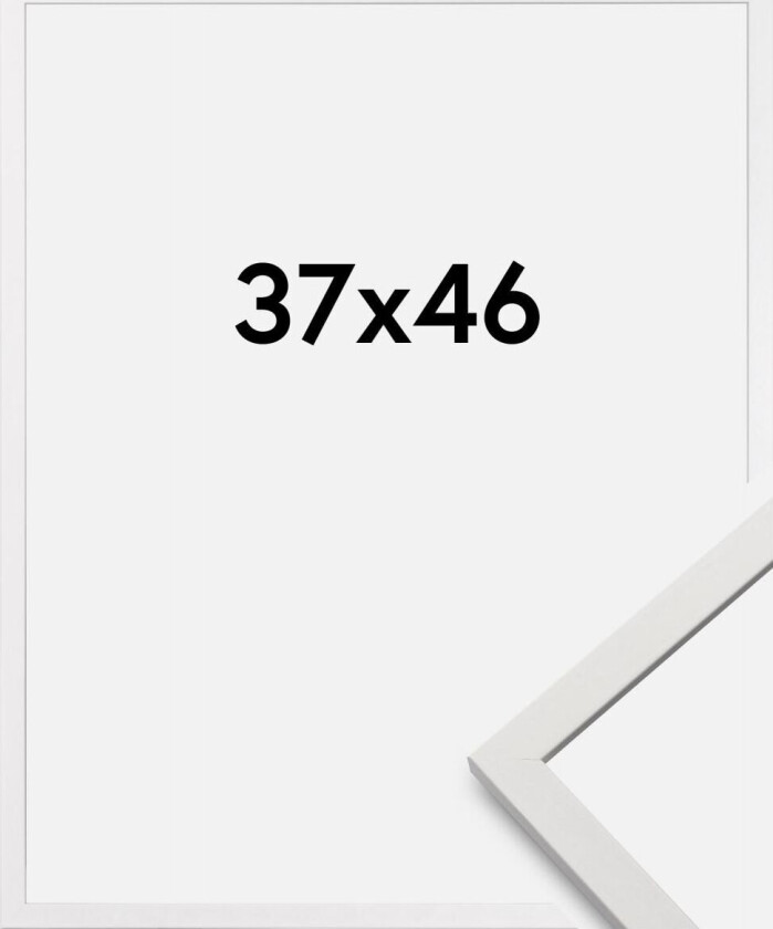 Ramme Edsbyn Akrylglass Hvit 37x46 Cm