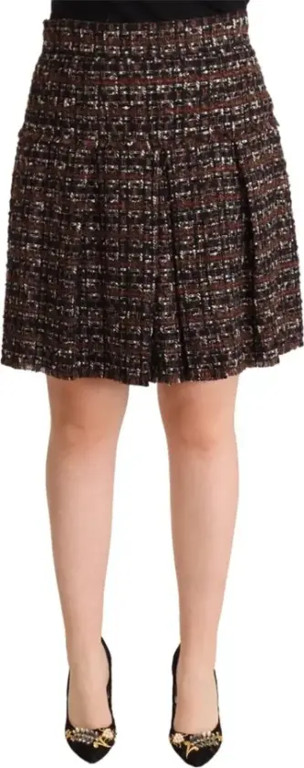 Dame, Skjørt, Brun, L