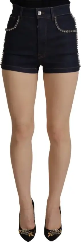 Dame, Shorts, Blå, S