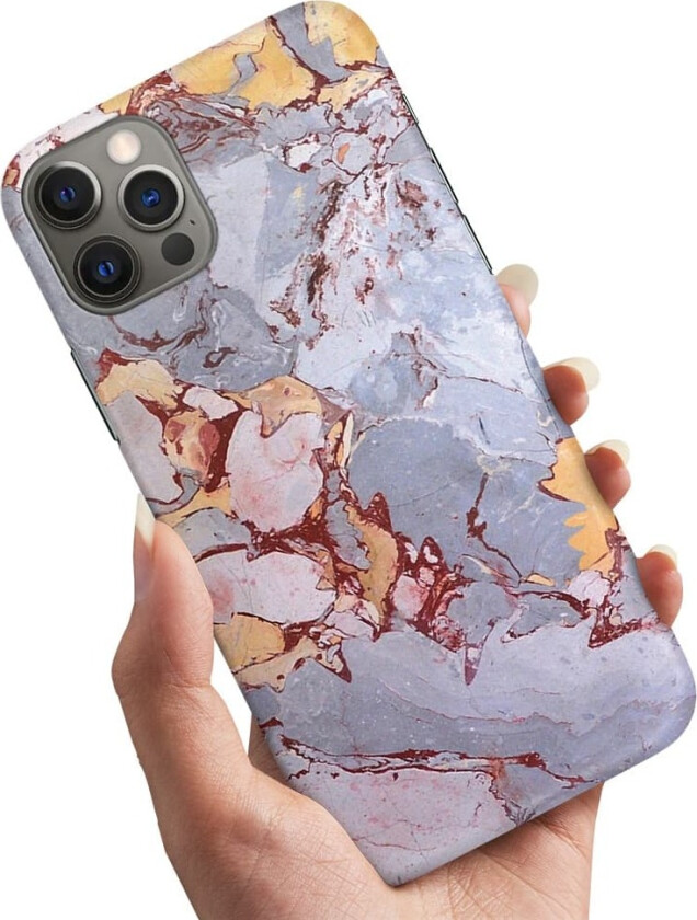 iPhone 16 Pro Max - Deksel/Mobildeksel Marmor