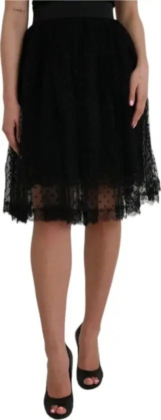 Dame, Skjørt, Svart, L