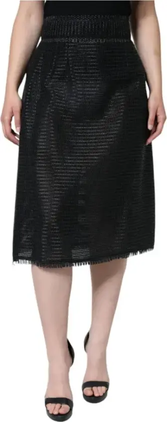 Dame, Skjørt, Svart, L