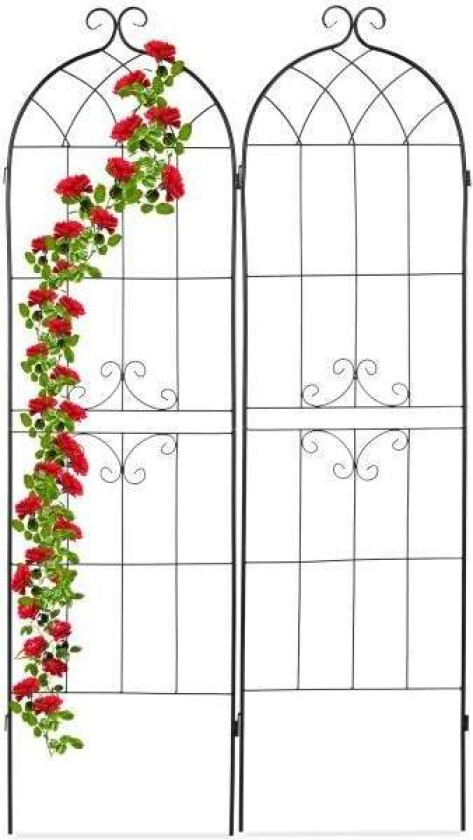 Trellis metall sett med 2