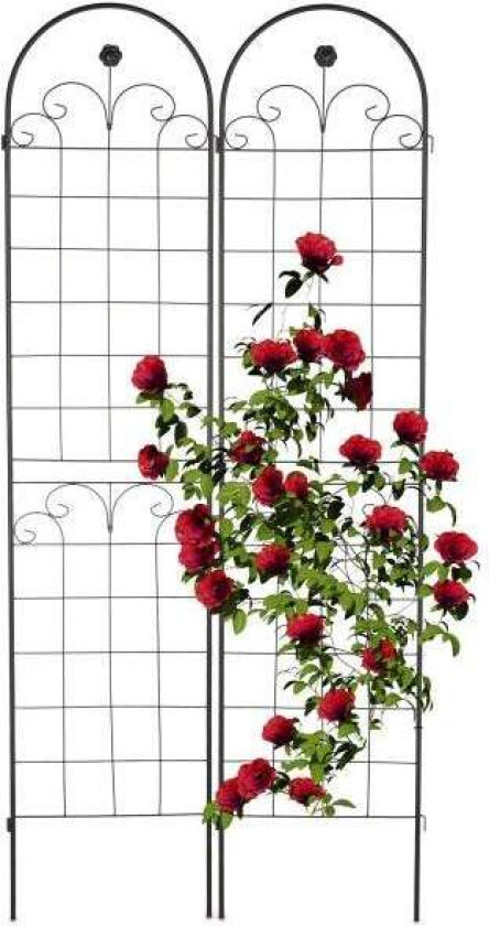 Trellis 220 cm sett med 2 sorte