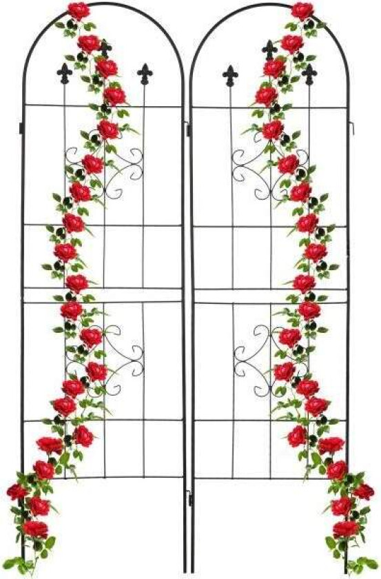 Trellis 180 cm sett med 2 sorte