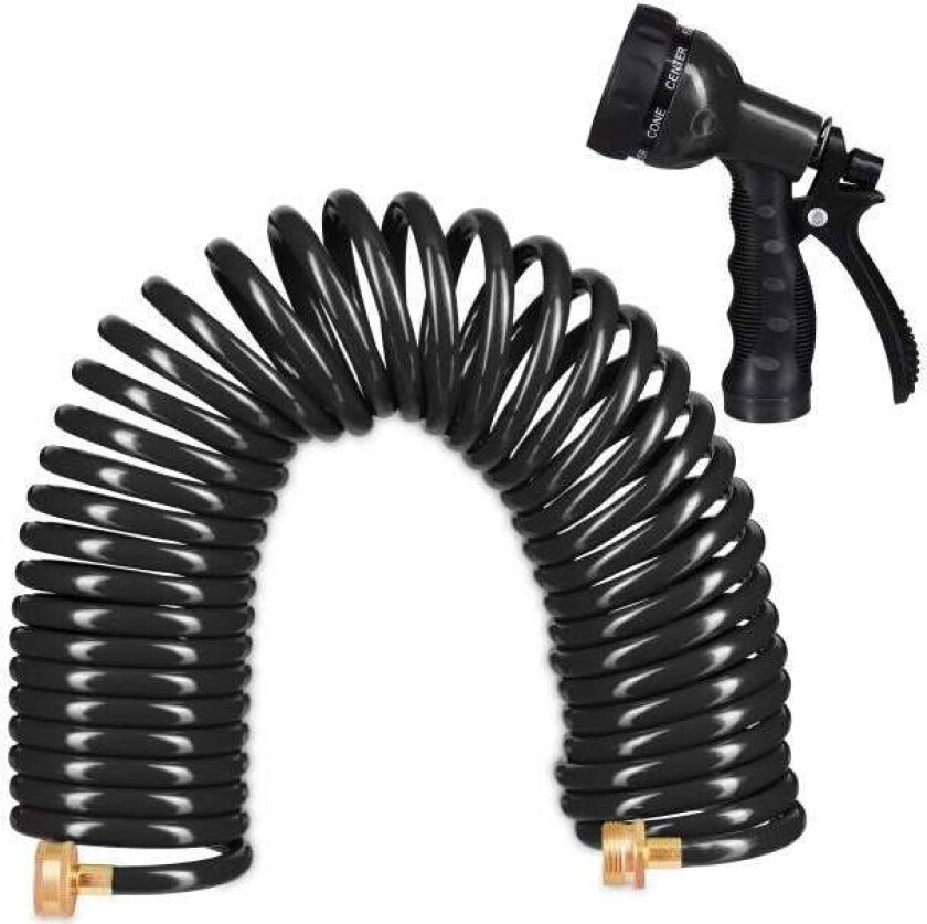 Hageslange med sprøytepistol 10 m