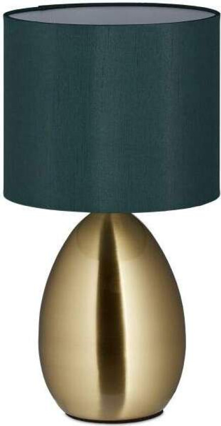 Nattlampe med berøringsfunksjon i messing