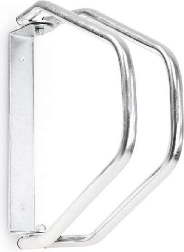 Justerbart sykkelstativ på veggen