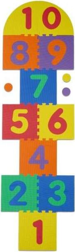 Himmel og helvete puslespillmatte