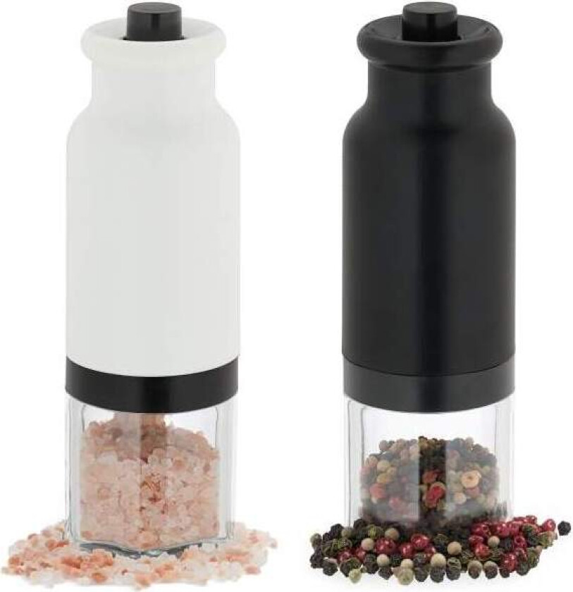 Salt og pepperkvern sett med 2 stk